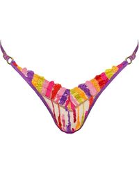 Somewhere Never - Paint The Town Thong - Lyst
