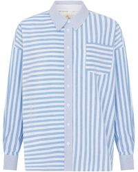 Hay Life - Bailey Multi Stripe Oversized Shirt - Lyst