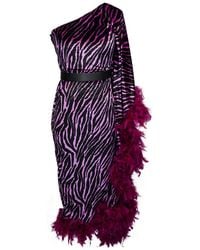 Jennafer Grace - Venom One Shoulder Caftan - Lyst