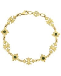 Zoe & Morgan - Ayllu Bracelet Chrome Diopside - Lyst