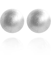 Saule Label - Gaia Glam Jumbo Earrings In Moonlite Shimmer - Lyst