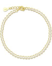 Esterah - Round Tennis Bracelet - Lyst