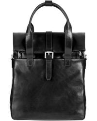 Time Resistance - Convertible Leather Backpack Shoulder Bag - Lyst