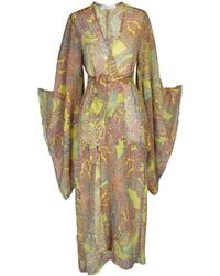 Jennafer Grace - Peridot Paisley Kimono - Lyst