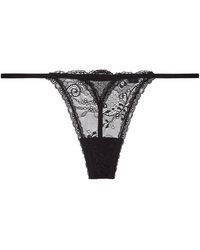 Journelle - Sapna G-String Noir - Lyst