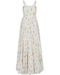Em & Shi - Summer Herbs Tiered Dress - Lyst