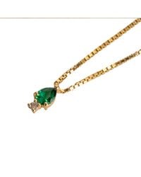 NASI SILVER - Pear Atarah Necklace- Crystal Spinel & Topaz - Lyst