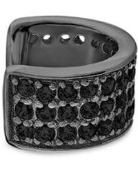 SALLY SKOUFIS - Destiny Ear Cuff With Made Cz Diamond Stimulant - Lyst