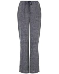 The Summer Edit - Pearl Luxe Linen Drawstring Trouser - Lyst