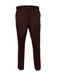 DAVID WEJ - Aldo Plain Smart Trousers With Side Adjusters – - Lyst