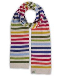 Otto & Spike - Neutrals Scarves - Lyst