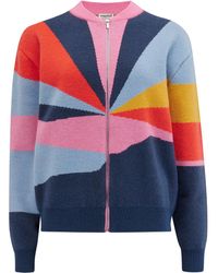 Sugarhill - Solana Knitted Bomber Multi, Sunrays - Lyst