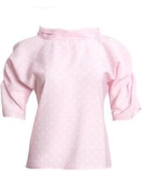 Bianca Popp - Puff Blouse With Collar - Lyst