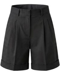 Monlicia - Lina High Waisted Single Pleat Shorts - Lyst