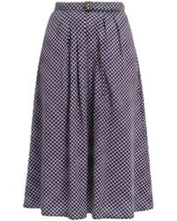 Smart and Joy - Flared Polka Dot Skirt - Lyst