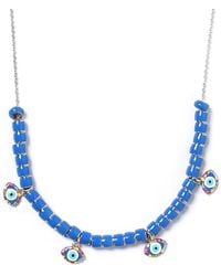 Pinnole - Keep An Eye Out Necklace - Lyst