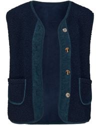 At Last - Fleece Gilet - Lyst