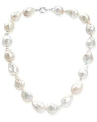 Pearls of the Orient Online - Decus Large Baroque Cultured Freshwater Pearl Necklace - Lyst