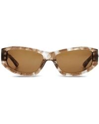 The Avantguard - Cosmos Cloud Tort Oval Sunglasses - Lyst