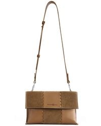 Orange Cube - Square Stitch Messenger Bag - Lyst