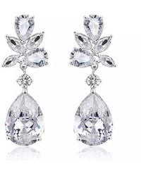 Chanel Joan Elkayam - Crystal Drop Dangle Earrings - Lyst