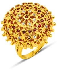 Najiba - Yantra Sacred Geometry Ring - Lyst