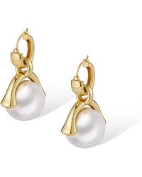 Retro Chic - Victoria Moon Earrings - Lyst