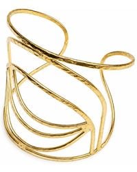 Rare Matters Jewelry - Hammered Wire Statement Cuff Bracelet - Lyst