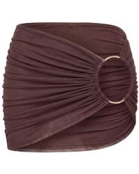 Khéla the Label - Don'T Ring Twice Mesh Skirt - Lyst