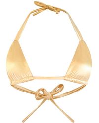 Belletage Swimwear - The Champagne Toast Bikini Top - Lyst
