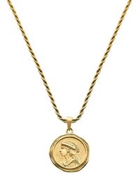 Bermuda Watch Company - Maivelle Athena Rope Chain Necklace - Lyst