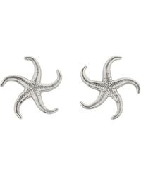 Zoe & Morgan - Starfish Stud Earrings - Lyst