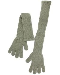Maison Bogomil - Ribbed Knit Opera Gloves - Lyst