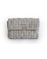 Monade - Clutch Bag Matte Stone - Lyst