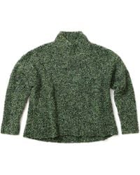 Lindsay Nicholas New York - Bouclé Mock-Neck Knit Sweater - Lyst