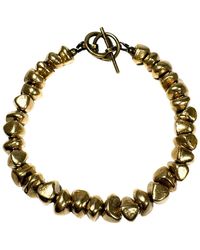 Rachel Nathan - Spice: Brass Stones Bracelet - Lyst