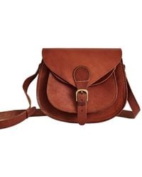 VIDA VIDA - Handmade Vintage Leather Saddle Bag - Lyst