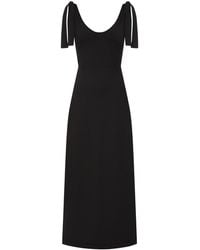 Sophie Cameron Davies - Lace Back Cotton Maxi Dress - Lyst