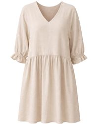 Nola - Neutrals Tessa Dress Natural - Lyst