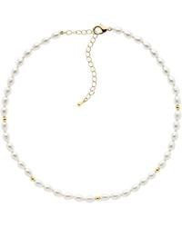 Emma Holland Jewellery - Baroque Pearl & Necklace - Lyst