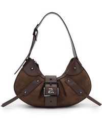 A by Anyah - Ange Rusty Chocolate Mini Shoulder Bag - Lyst