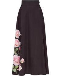 Sour Figs - Rose Placement A-Line Maxi Skirt - Lyst