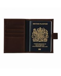 VIDA VIDA - Luxury Leather Passport Cover With Card Slots - Lyst