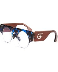 Galfer Eyewear - Cascandito Eyeglasses Light Blocking Lenses Oversized Designer Frame - Lyst