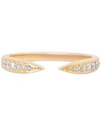 Zohreh - Diamond Open Ring 9K - Lyst