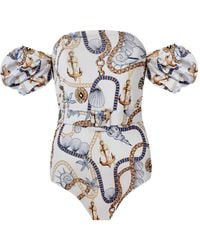 Nur Karaata - Poppy Tropezienne Swimsuit - Lyst