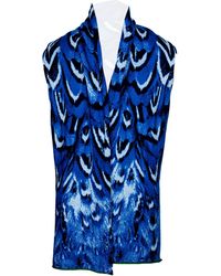 Essien & Emre - Levem Pattern Merino Wool Scarf - Lyst