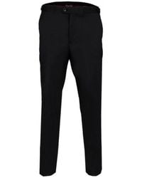 DAVID WEJ - Aldo Plain Dress Trousers With Side Adjusters – - Lyst