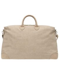 My Style Bags - Neutrals Duffel Bag X Sesia & Co - Lyst