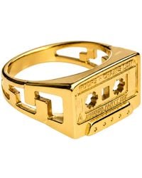 Hoops + Chains LDN - Cassette Tape Ring - Lyst